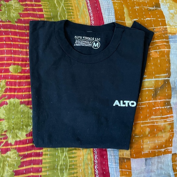 Black graphic tee size M - Picture 3 of 3